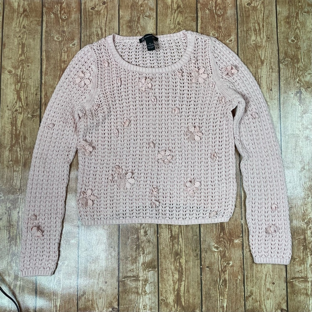 INC woman’s light pink sweater size M